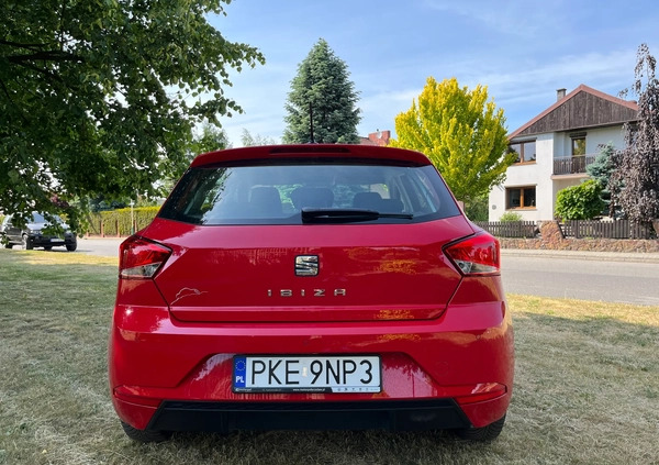 Seat Ibiza cena 44900 przebieg: 52200, rok produkcji 2020 z Kępno małe 301